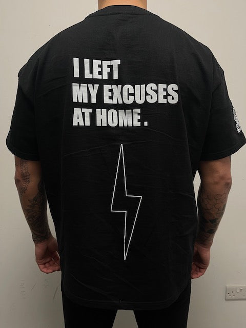 'Excuseless' Unisex Boxy Fit Oversized Tee