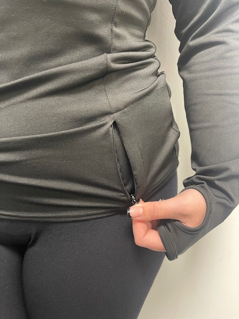 Female Bolt Tech Tracksuit Top